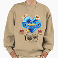 "merry christmas my father" Premium Oversized Sweatshirt by ishoppinglife