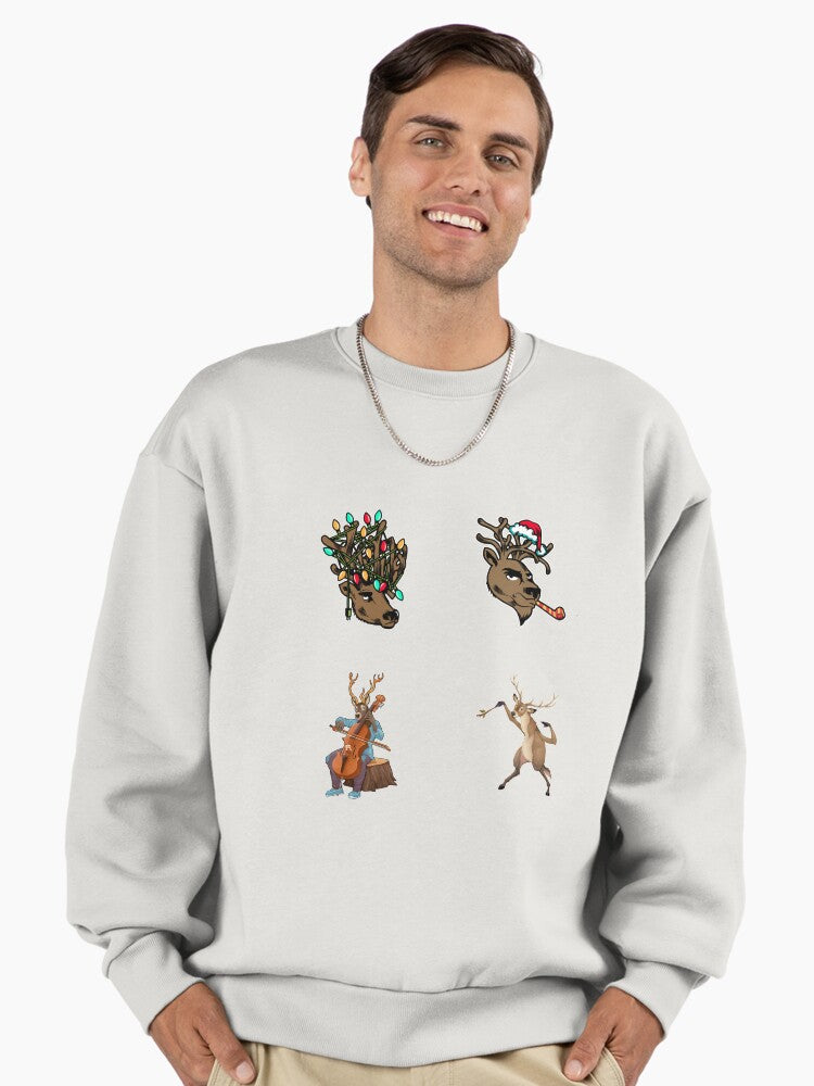 Classic Rudolph Premium Oversized Sweatshirt | Premium Unisex T-Shirt, Trending Graphic Tee