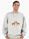 biologically accurate Rudolph and Zoey Premium Oversized Sweatshirt | Premium Unisex T-Shirt, Trending Graphic Tee