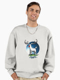Rudolph Premium Oversized Sweatshirt | Premium Unisex T-Shirt, Trending Graphic Tee