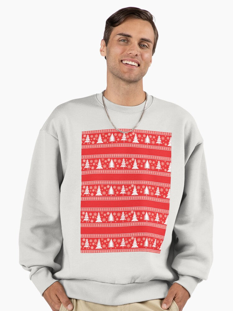 CHRISTMAS IS HEREEE Premium Oversized Sweatshirt | Premium Unisex T-Shirt, Trending Graphic Tee