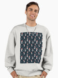 Rudolph Rendezvous Premium Oversized Sweatshirt | Premium Unisex T-Shirt, Trending Graphic Tee