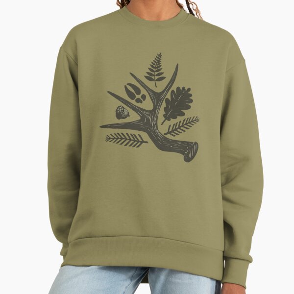 North Pole Hunting Club Premium Oversized Sweatshirt | Premium Unisex T-Shirt, Trending Graphic Tee