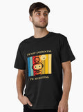I m not Antisocial I m AI chatting Premium T Shirt T Shirt AI Inspired Art Daily Wear
