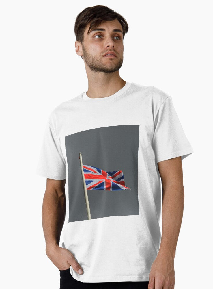 Flying The British Flag Premium T Shirt T Shirt Trending 2025 High CTR Pick