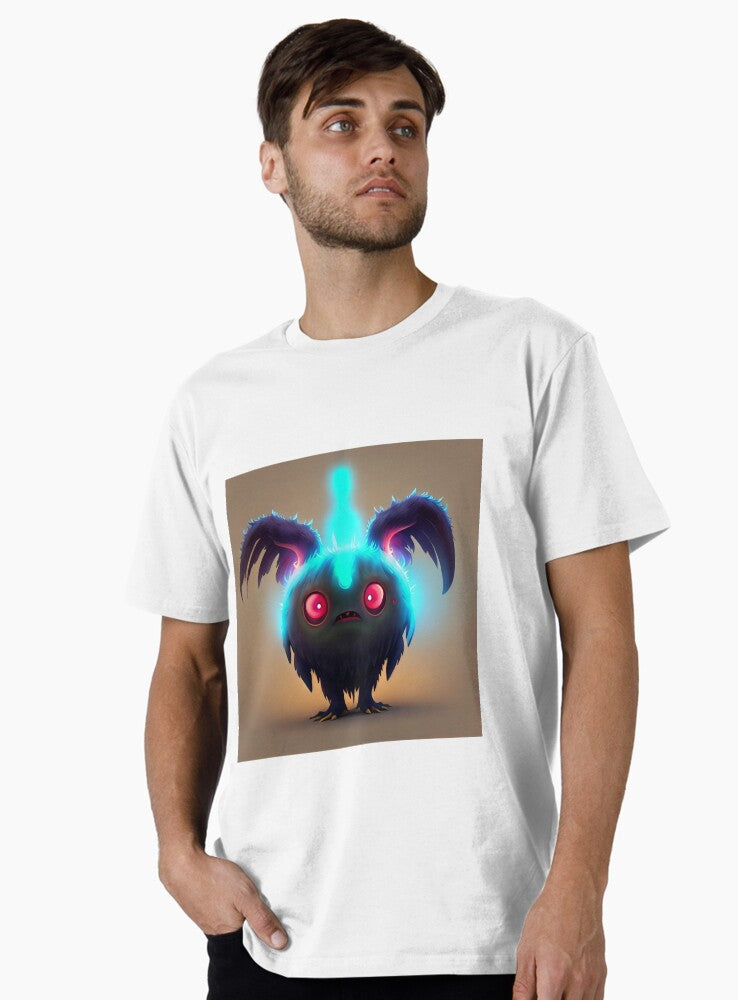 ShadowFlame Spirit Monsters Series AI Generated Art Premium T Shirt T Shirt High Search Demand Gift Ready
