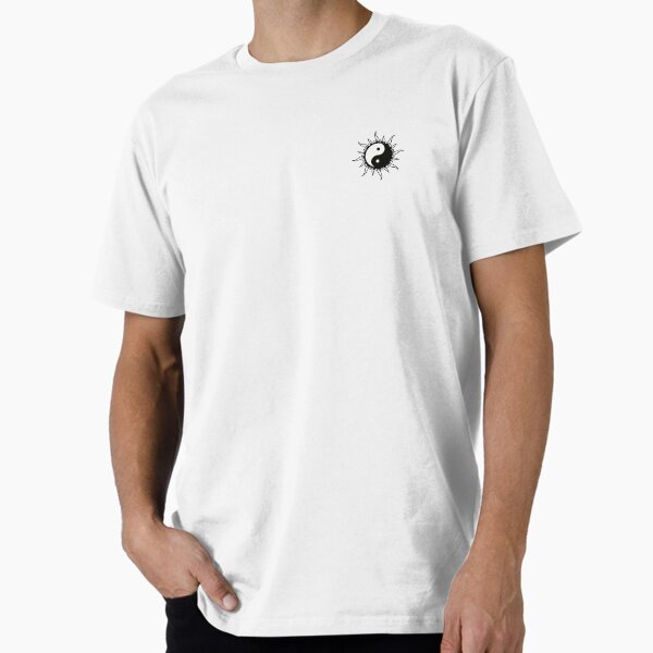 Black and White Yin Yang Sun Symbol Premium T-Shirt for Sale by ChristineQTL