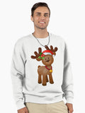 Rudolph Pullover Sweatshirt | Premium Unisex T-Shirt, Trending Graphic Tee