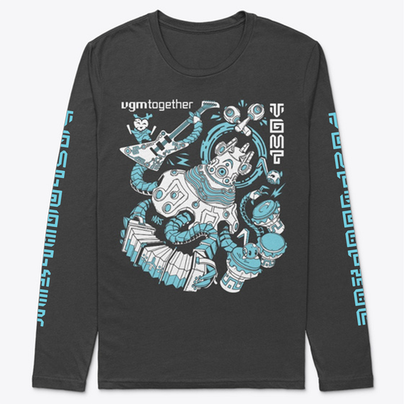 VGMT 2022 Theme Long Tee Sleeve Design | Fantasy Graphic Tee for Everyday Style