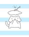Weather Cat Graphic T Shirt