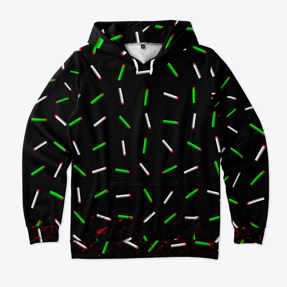 Zombies Edition Dart Art Ammo Camo | Premium Unisex T-Shirt