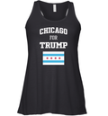 Chicago For Trump Racerback Tank