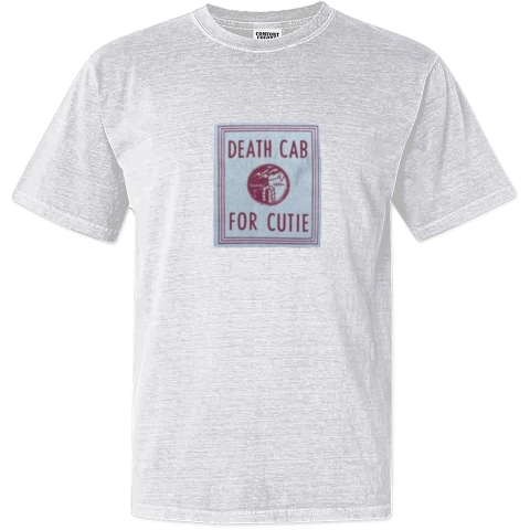 Death Cab For Cutie Dyed Heavyweight T Shirt