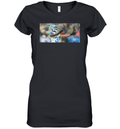 Branch Flipped Off Packers Fans Women039S V Neck T Shirt