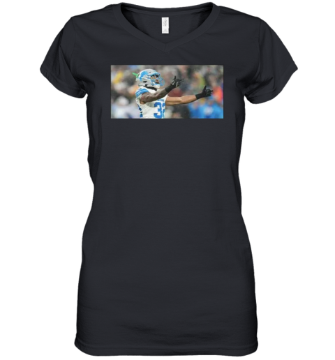 Branch Flipped Off Packers Fans Women039S V Neck T Shirt