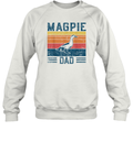 Best Duck Dad Men Magpie Dad Sweatshirt