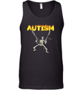 Autism Skeleton Meme Tank Top