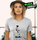 Black Woman Snoopy Peanuts Women039S T Shirt