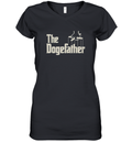 Elon Musk Wears The Dogefather Shirt For Sale Women039S V Neck T Shirt