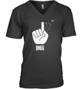 Denver Nuggets Dikembe Mutombo Hand Dm55 V Neck T Shirt