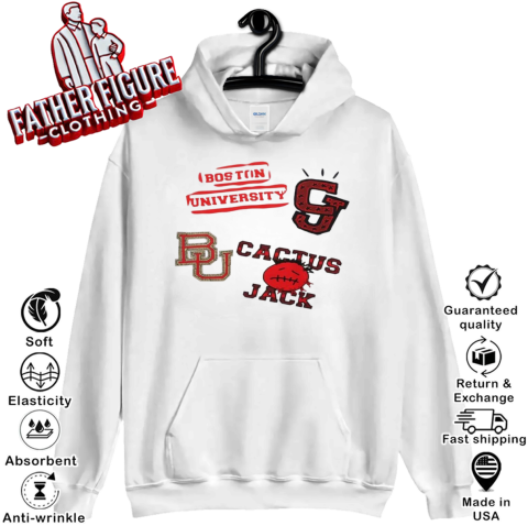 Boston University Cactus Jack Goes Back To College Travis Scott Hoodie