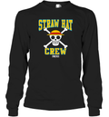 Anime Straw Hat Crew Athletic Type Jolly Rogers Long Sleeve T Shirt