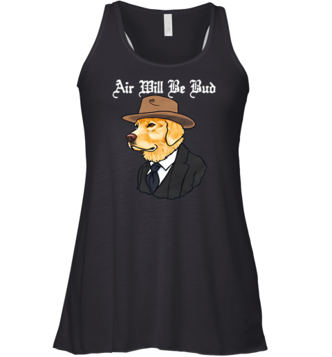 Air Will Be Bud Cowboy Dog Racerback Tank