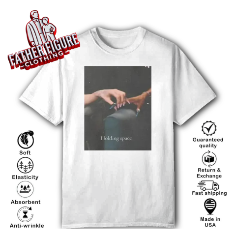 Ariana Holding Cynthia Finger Holding Space Wicked T Shirt