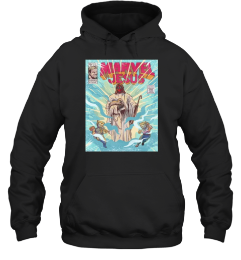 Deadpool And Wolverine Marvel Jesus 2024 Hoodie