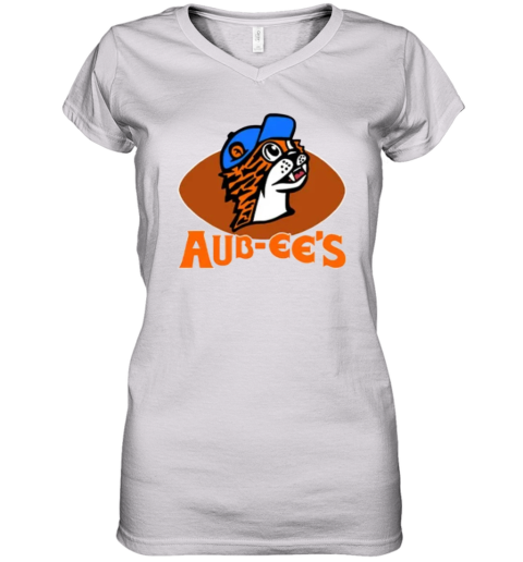 Auburn University Aubie Aub Ee039S Women039S V Neck T Shirt
