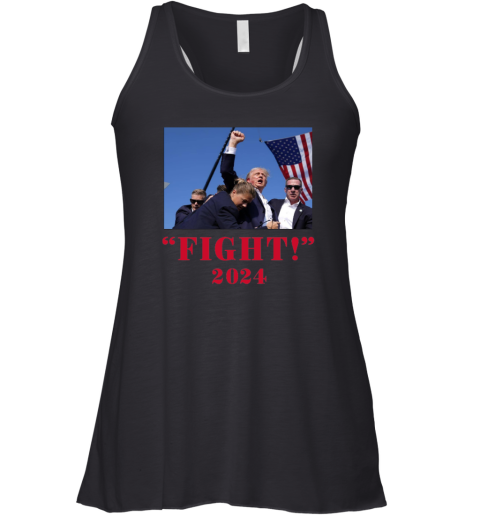 Donald Trump Fist Pump Racerback Tank
