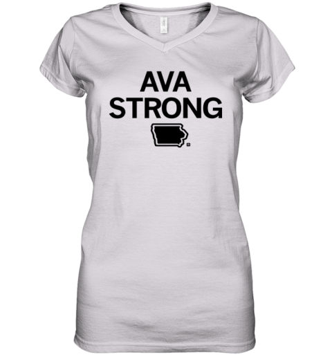 Ava Strong Ava Jones Women039S V Neck T Shirt