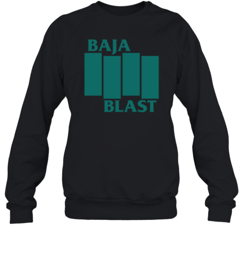 Baja Blast Black Flag Sweatshirt