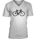 Bicycle American Lady In Pakistan V Neck T Shirt