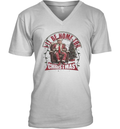 Donald Trump I039Ll Be Home For Christmas V Neck T Shirt