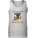 Born To Jest Forced To Joust Tank Top