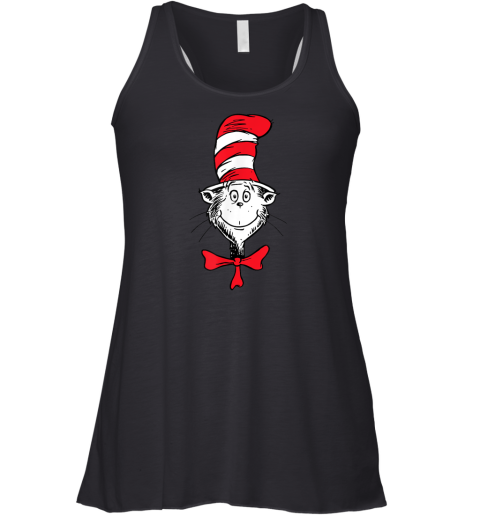 Dr Seuss The Cat In The Hat Face Racerback Tank
