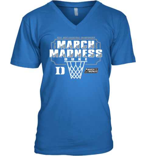 Duke Blue Devils March Madness 2025 V Neck T Shirt