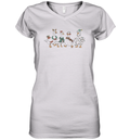 Christmas Silly Goose Women039S V Neck T Shirt