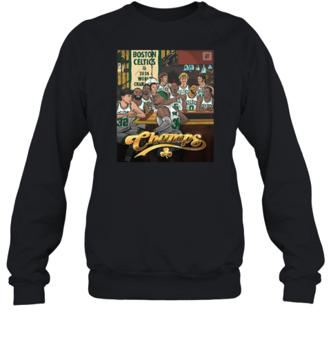 Boston Celtics 2024 Champions Celtics Legends Sweatshirt