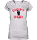 Bernie Sanders Solidarity Forever Women039S V Neck T Shirt