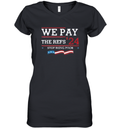 Chiefs We Pay The Refs 2024 Stop Being Poor Women039S V Neck T Shirt