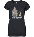 Anne Though Hath A Way With My Heart Women039S V Neck T Shirt