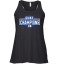 Duke Acc 2025 Championship Racerback Tank