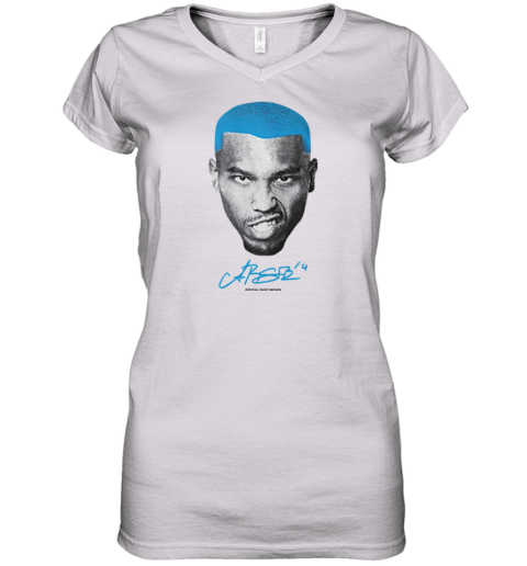 Amon Ra St Brown Blue Hair Women039S V Neck T Shirt