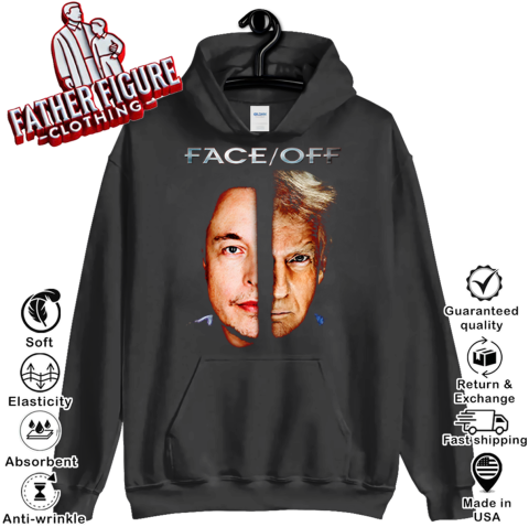 Elon Vs Trump Face Off Hoodie