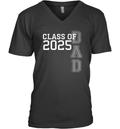 Class Of 2025 Dad Father Day V Neck T Shirt