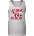 Captain Jack Sawyer The Legend Of Ohio State Tank Top