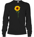 8647 Subtle Anti Trump 86 47 Floral Boho Long Sleeve T Shirt