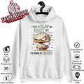 Duck Today Is Slap An Idiot Day I039M Gonna Be Busy Hoodie